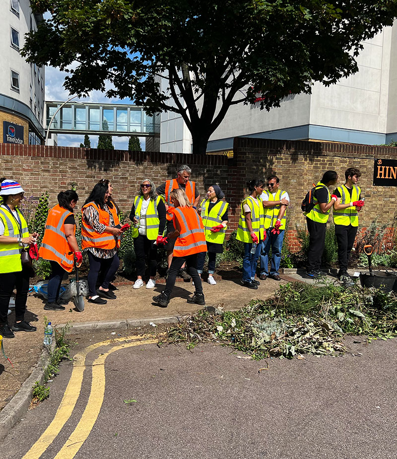 Mont Rose College's Participation in Ilford Green Action Day