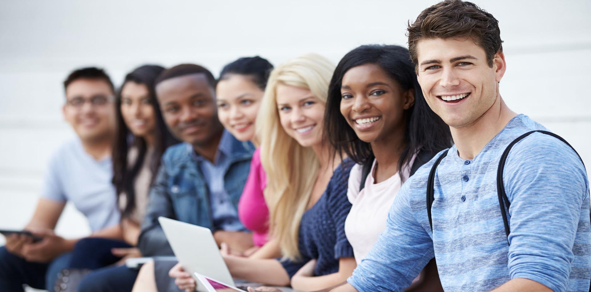 Future of HNDs in vocational education diverse group of students smiling and ready for academic and career success, highlighting inclusive learning, skills development, and modern education pathways
