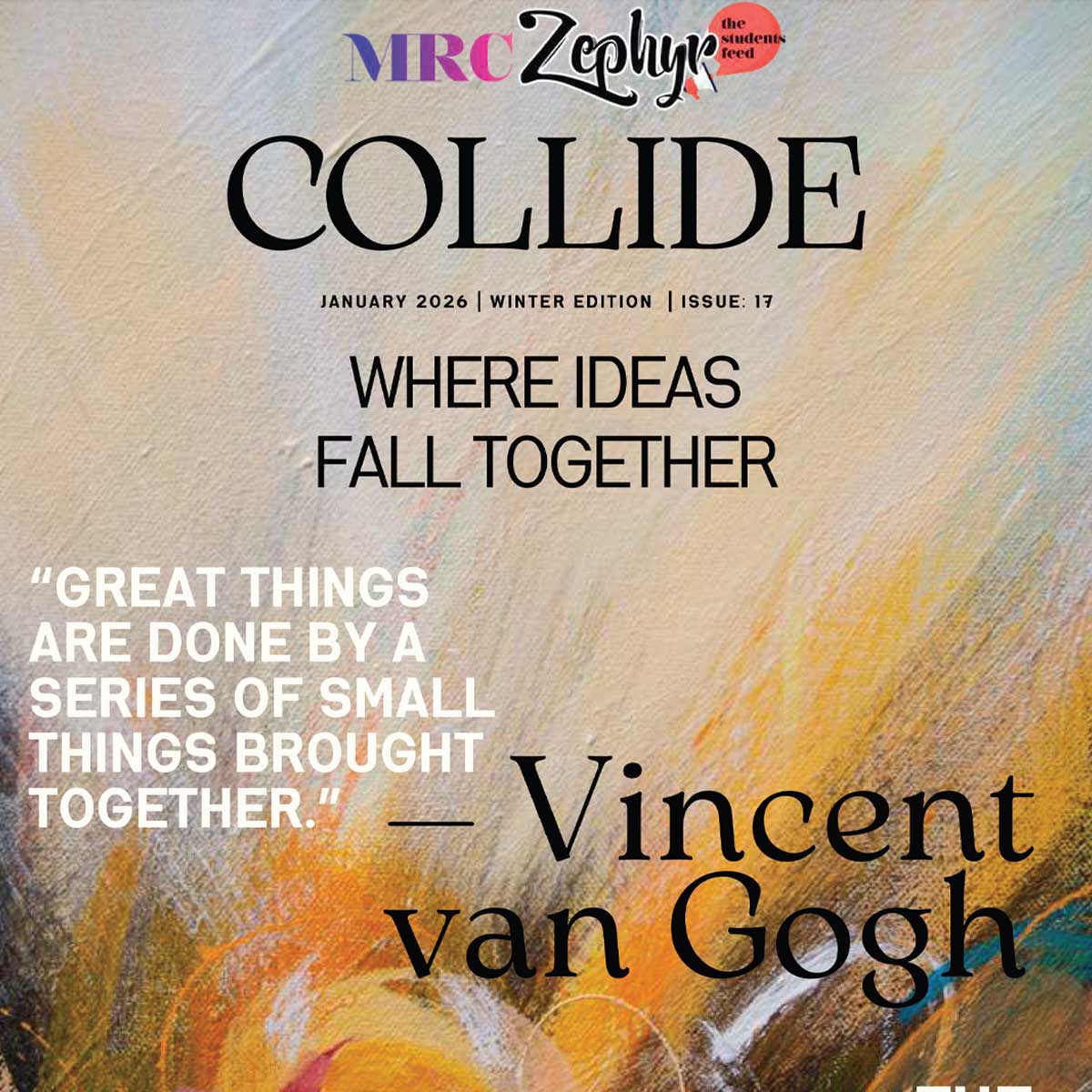 Zephyr Magazine Winter Edition Jan 2026 Issue No. 17