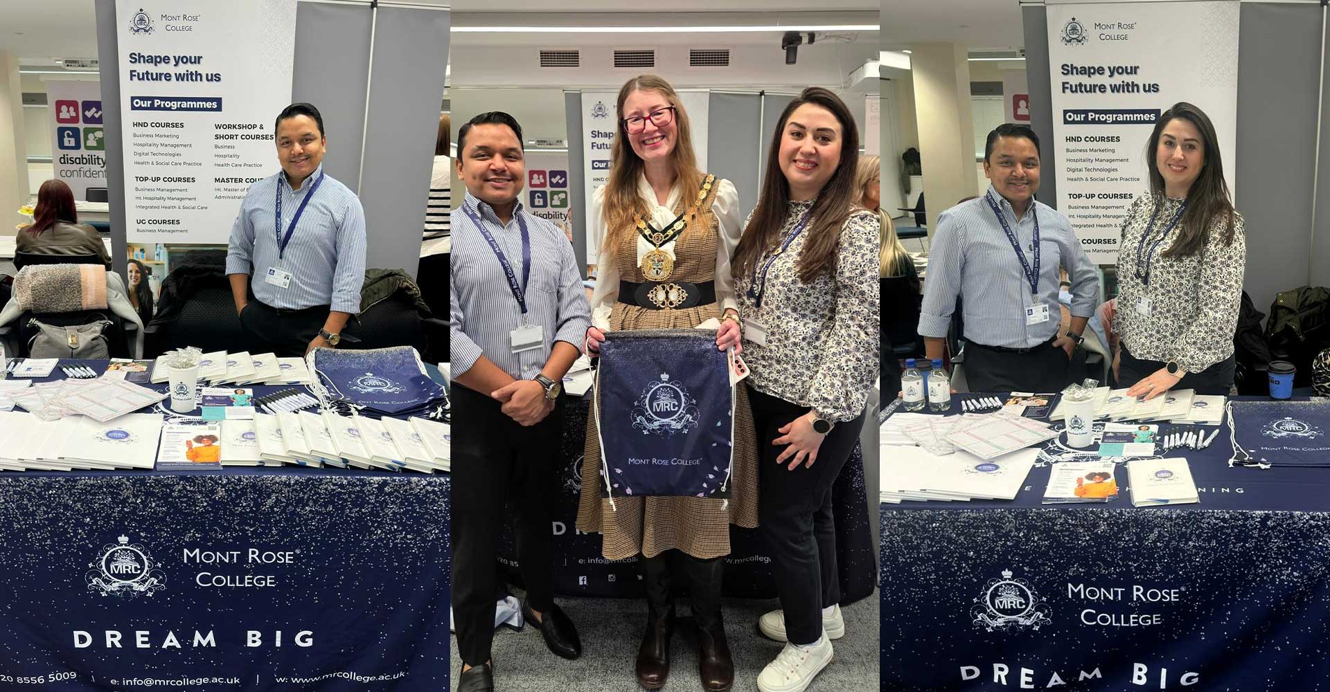 Mont Rose College Champions Diverse Pathways at West Essex Health and Care Careers Fair