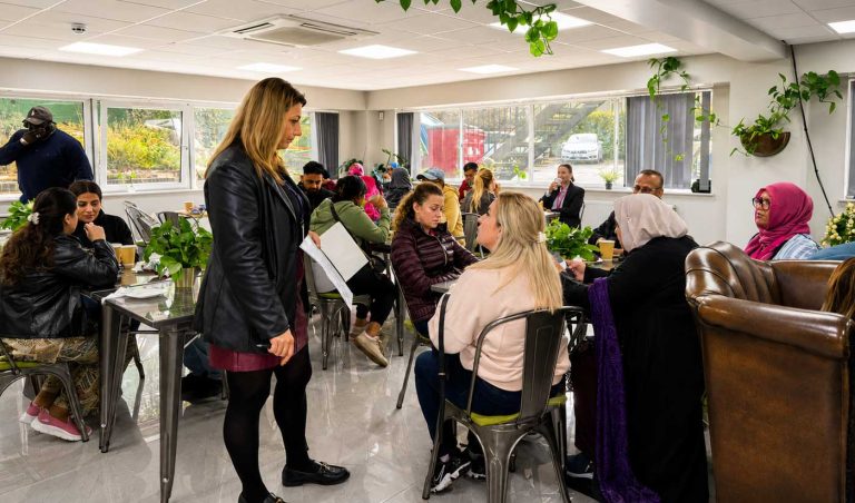 A Lively Café Session at Mont Rose House