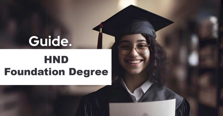 Graduate holding a certificate in cap and gown, illustrating key differences between HND vs Foundation Degree pathways.